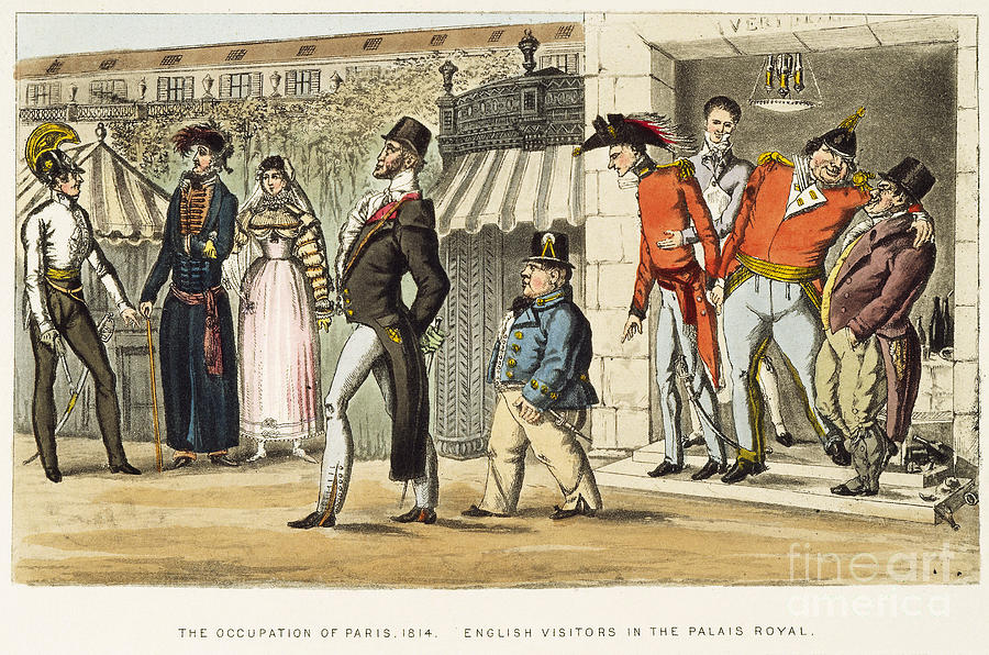 Paris Occupation, 1814 #0056632 Painting by Granger