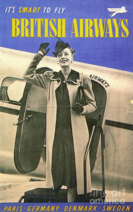 British Airways, 1938 #0066385 Painting by Granger