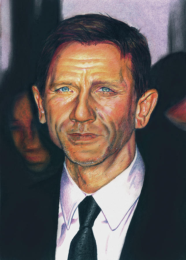 007 Drawing by Stewart Lilley