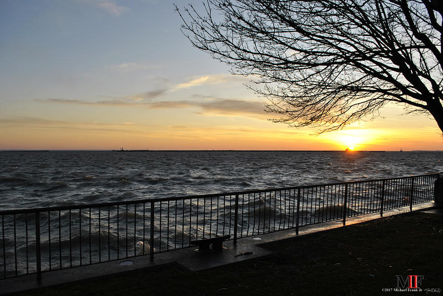 00A SUNSET at LaSALLE PARK Photograph by Michael Frank Jr