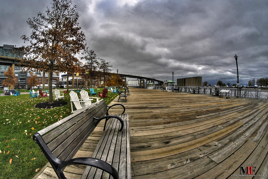 01 Autumn Days At Canalside Photograph by Michael Frank Jr