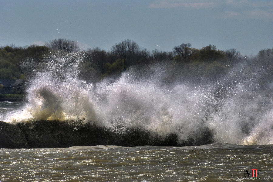01 High Winds And Waves Photograph by Michael Frank Jr