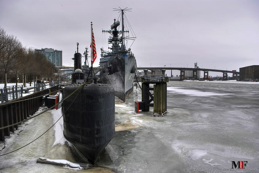 01 Naval Park In Frozen Waters Photograph by Michael Frank Jr