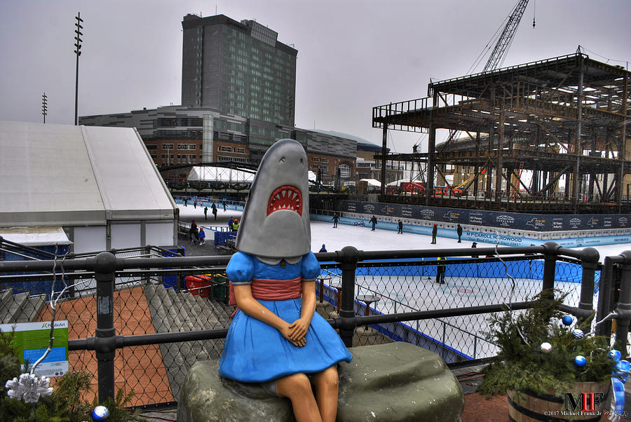 01 SHARKGIRL at CANALSIDE 2017 Photograph by Michael Frank Jr