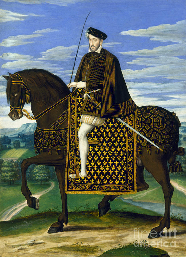 Henry II (1519-1559) #0103689 Painting by Granger
