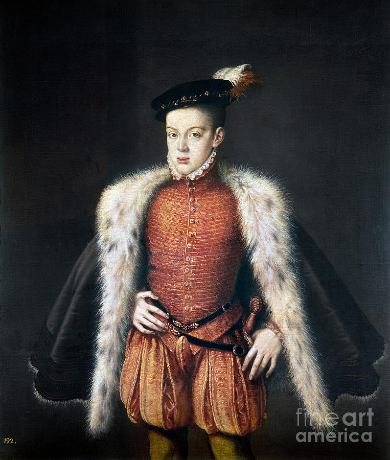 Carlos, Prince Of Asturias #0128606 Painting by Granger