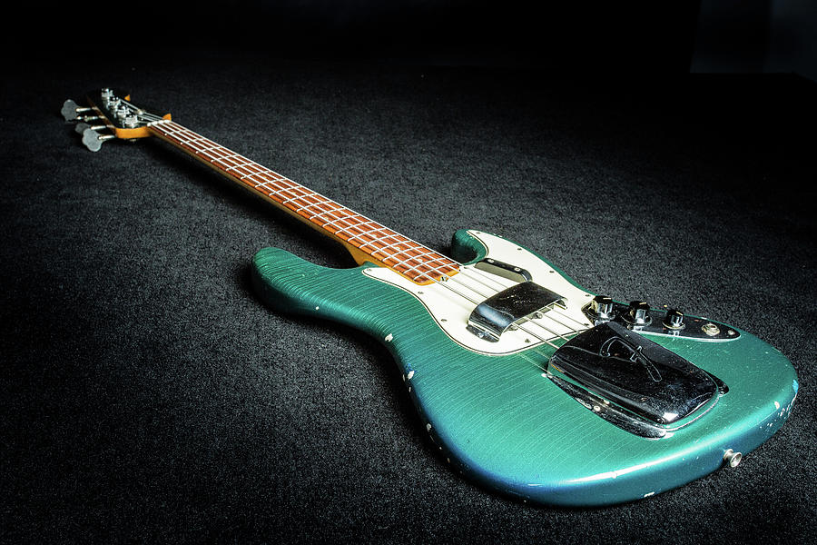 021.1834 Fender 1965 Jazz Bass Color #0211834 Photograph by M K Miller