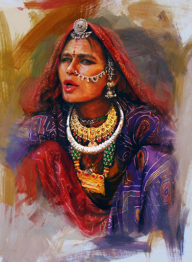 027 Sindh Painting by Mahnoor Shah