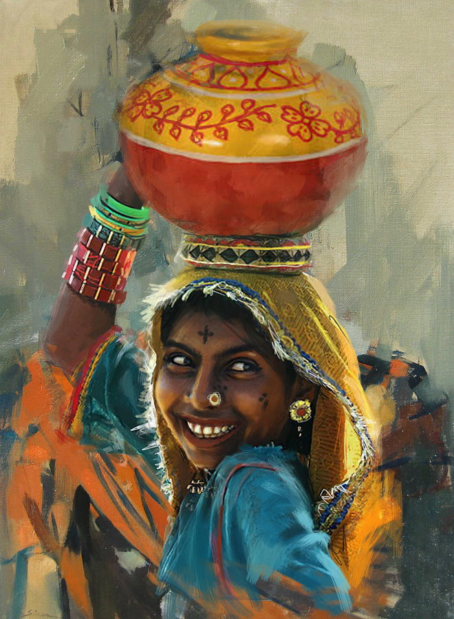 028 Sindh Painting by Mahnoor Shah