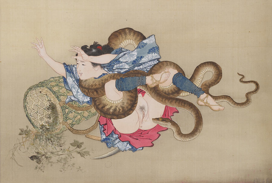 03-Twelve Erotic Scenes Painting by Kobayashi Eitaku