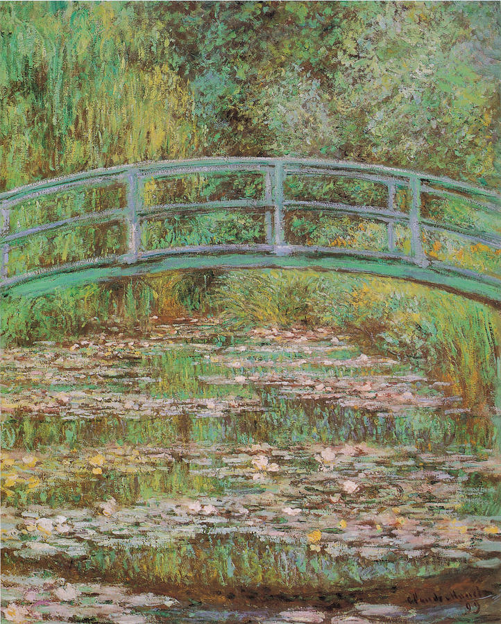 Waterlily Pond #4 Painting by Claude Monet