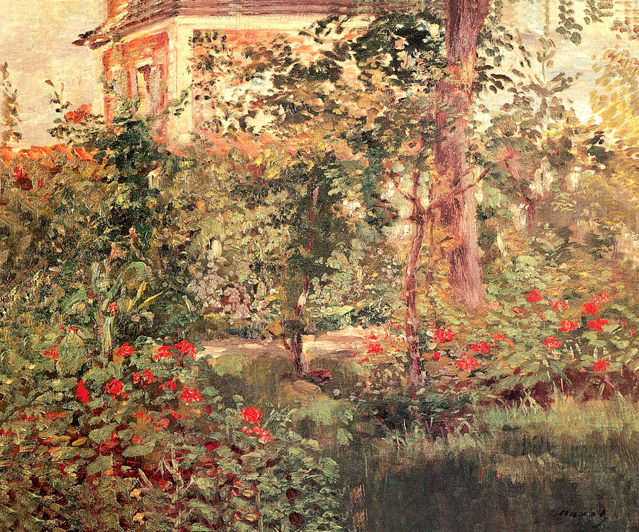 The Bellevue Garden Painting by Edouard Manet