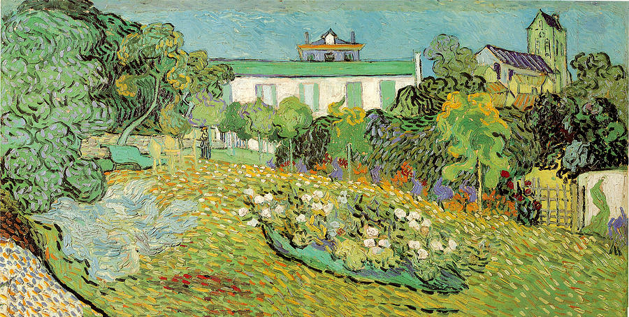 Daubignys Garden #6 Painting by Vincent Van Gogh