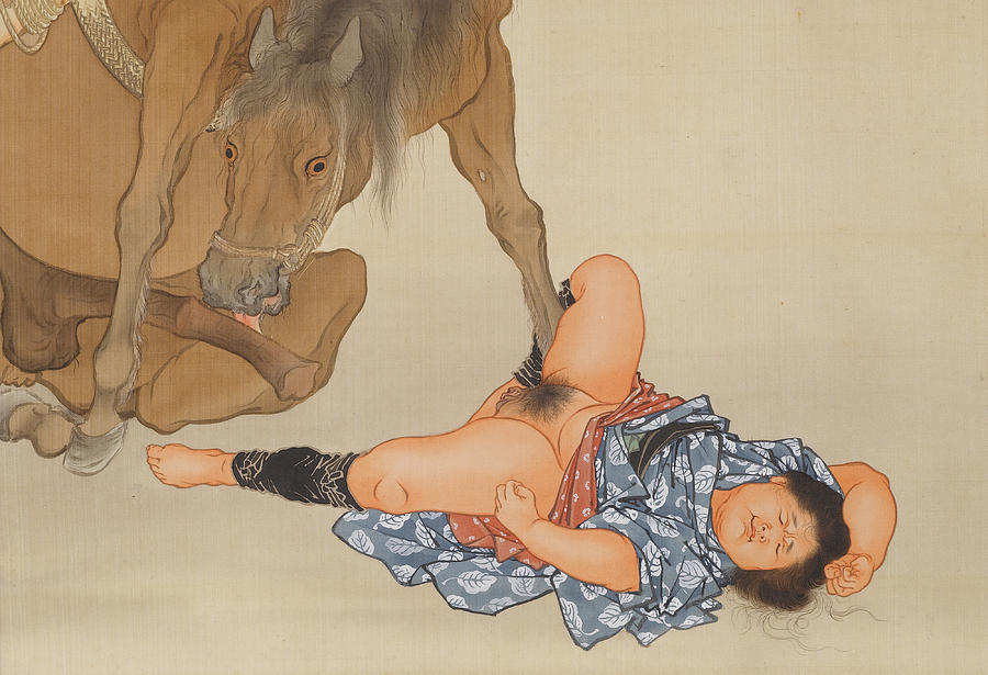 05-Twelve Erotic Scenes Painting by Kobayashi Eitaku