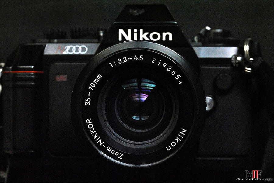 06 Nikon D2000 Study Photograph by Michael Frank Jr
