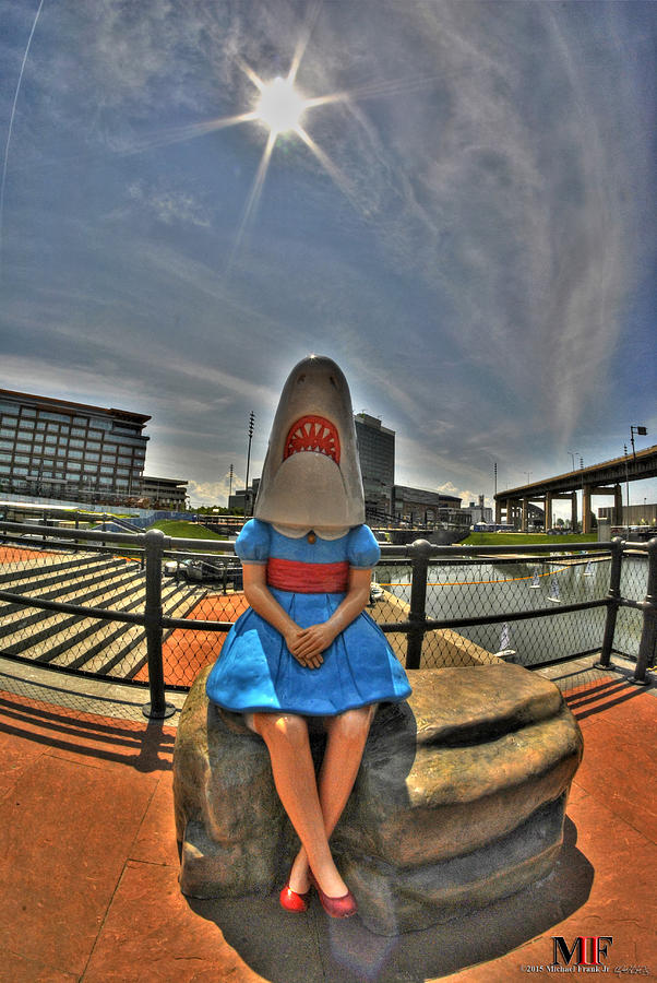 07 Shark Girl Photograph by Michael Frank Jr