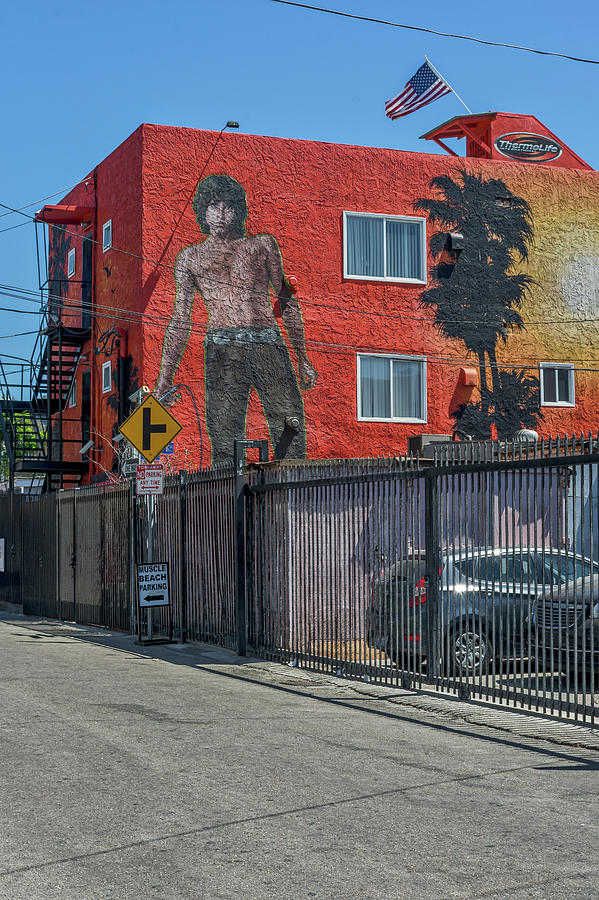 0750- Jim Morrison Mural Photograph