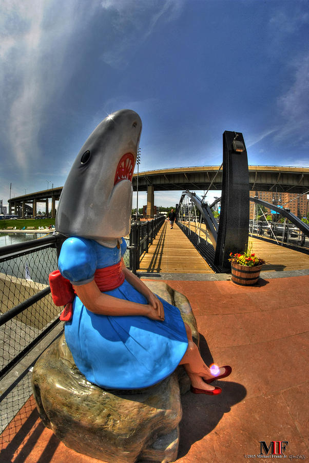 08 Shark Girl Photograph by Michael Frank Jr