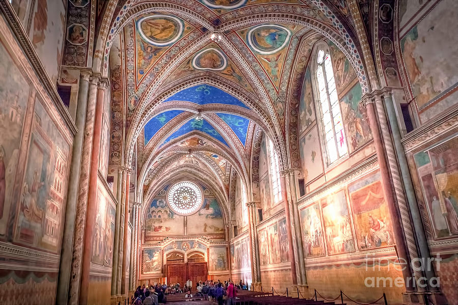 0957 Basilica of Saint Francis of Assisi Photograph by Steve Sturgill