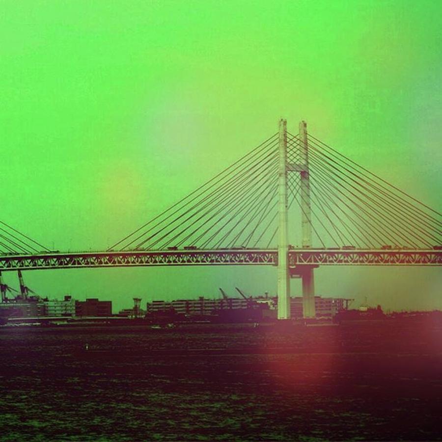 Bridge Photograph - #横浜 #ベイブリッジ #橋 #1 by Satoshi Aoki