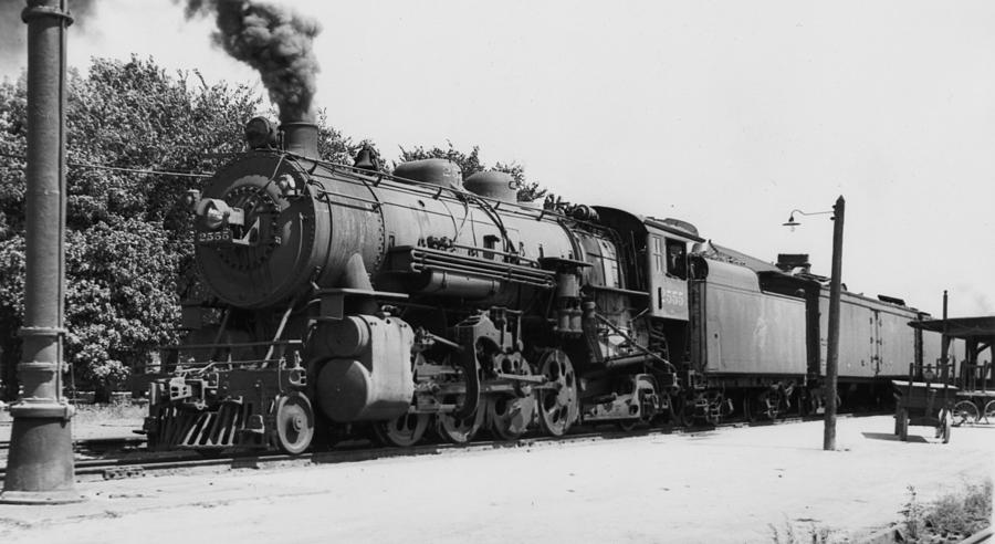 Idling Steam Engine Photograph by Chicago and North Western Historical Society