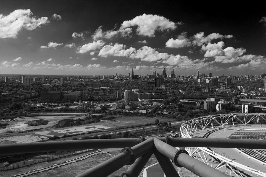 City Of London Skyline  Panarama Photograph