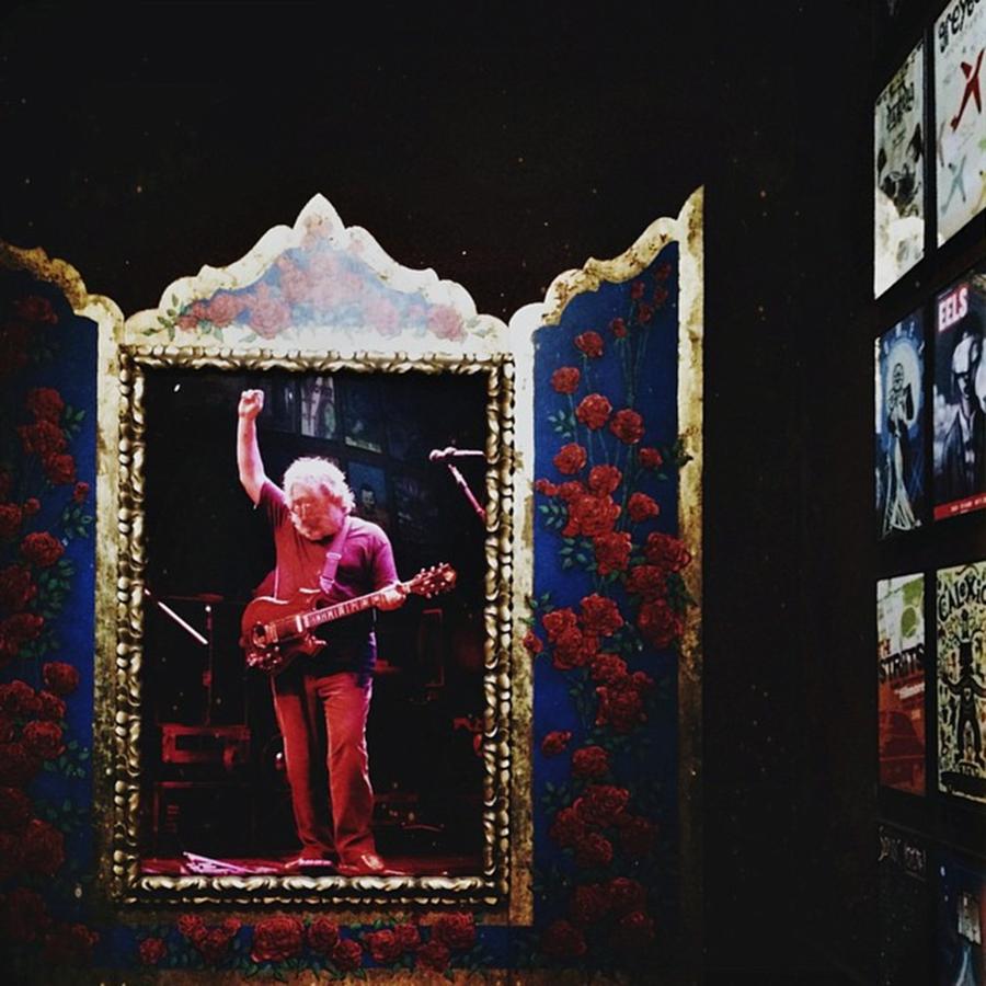 Grateful Dead Photograph - Jerry Garcia by Leia Roberts