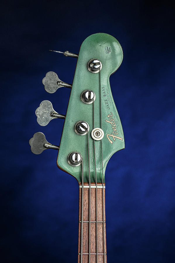 016.1834 Fender 1965 Jazz Bass Color #1 Photograph by M K Miller