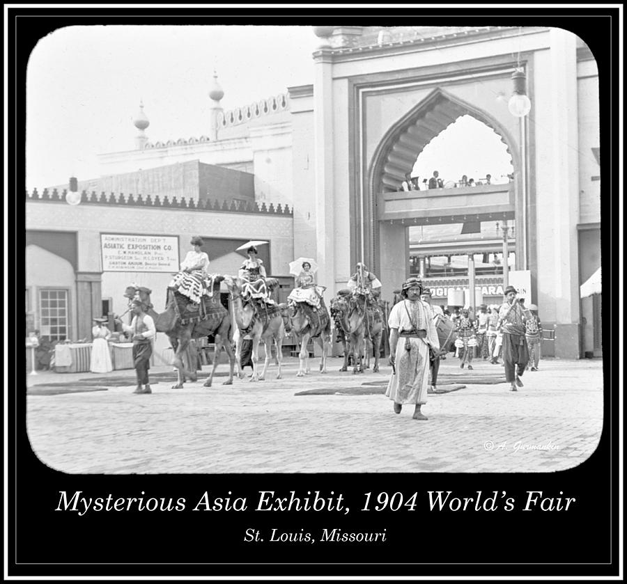 1904 Worlds Fair Mysterious Asia Exhibit Photograph by A Macarthur Gurmankin