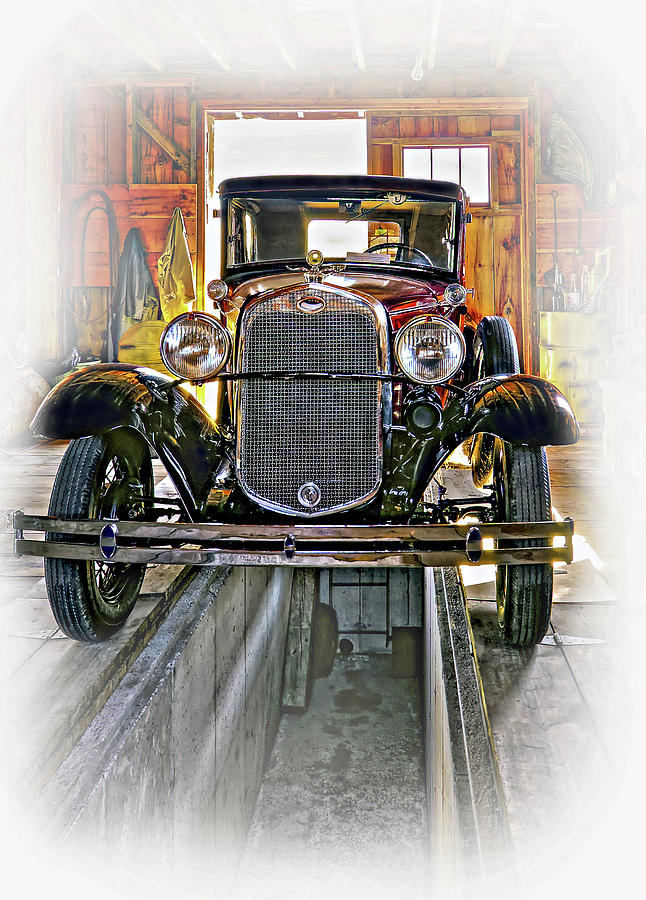 1930 Model T Ford - Vignette Photograph by Steve Harrington