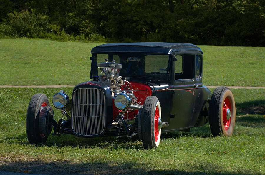 1931 Ford Coupe Hot Rod #3 Photograph by Tim McCullough