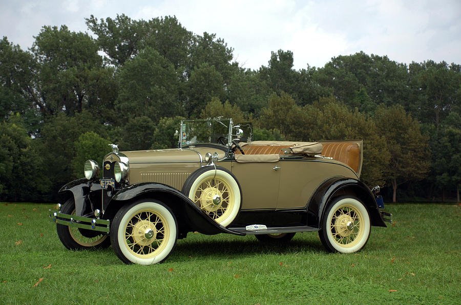 1931 Ford Model A Roadster Photograph by Tim McCullough