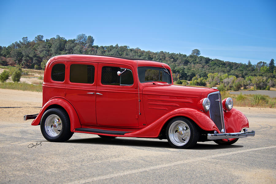 1934 Chevrolet Four Door Sedan Photograph By Dave Koontz