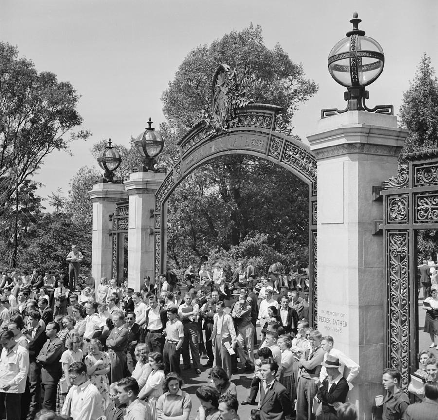 1940 Peace Strike At Berkeley Photograph by Everett