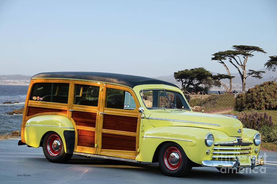 1946 Ford 'Woody' Wagon Photograph by Dave Koontz - Fine Art America