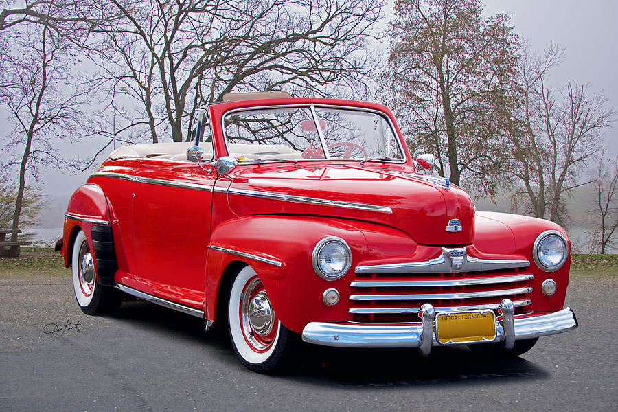 1947 Ford Deluxe Convertible Coupe Photograph by Dave Koontz - Fine Art ...