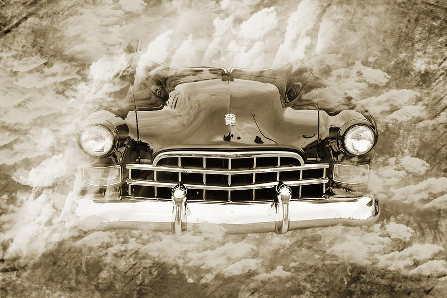 1948 Cadillac Sedan Classic Car Photograph 6708.01 Photograph by M K Miller