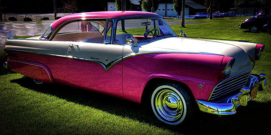 1955 Ford Fairlane Crown Victoria Photograph by David Patterson