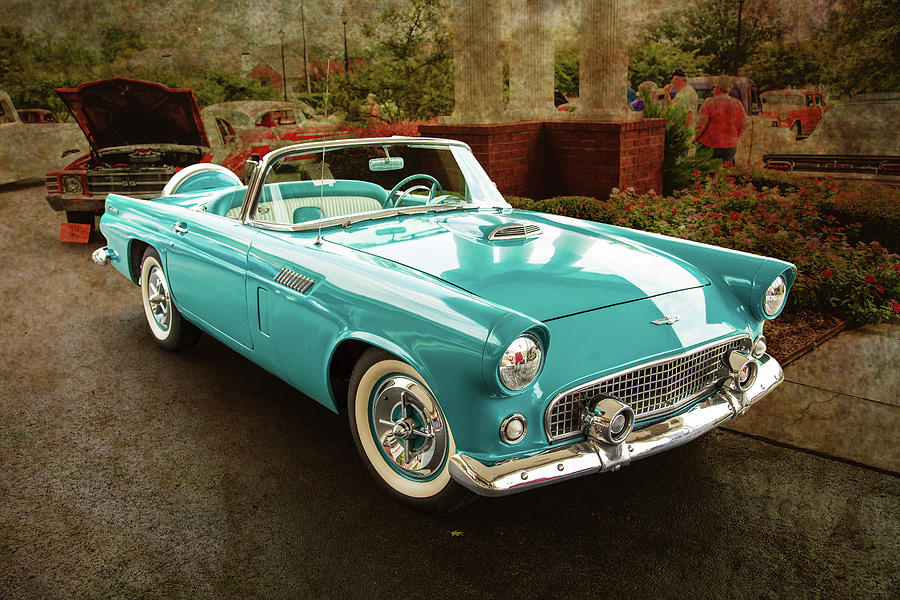 1956 Ford Thunderbird 5510.04 Photograph by M K Miller