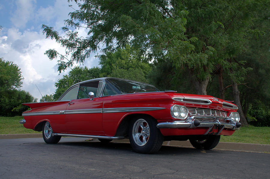 1959 Chevrolet Impala Photograph by Tim McCullough