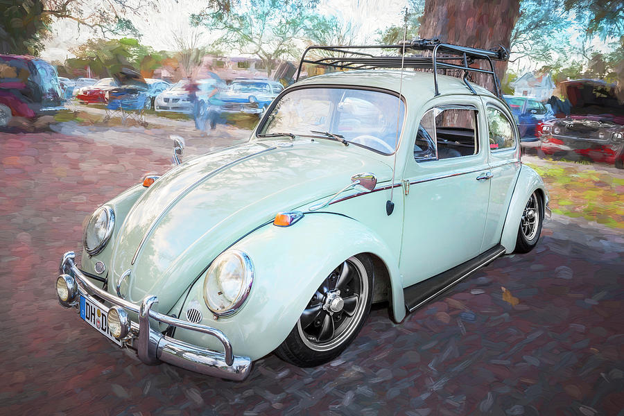 1963 Volkswagen Beetle VW Bug  Photograph by Rich Franco