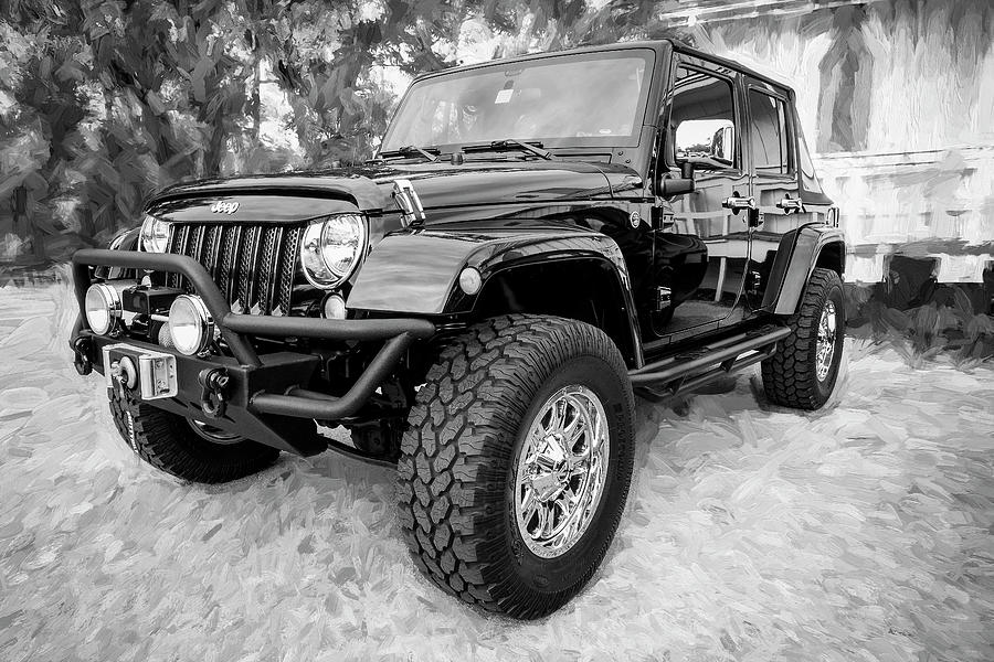 2012 Jeep Wrangler Unlimited Sport 002 Photograph by Rich Franco