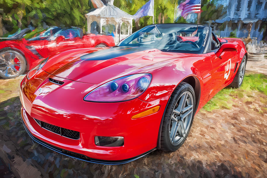 2013 Chevrolet Corvette Z06 Painted BW #1 Photograph by Rich Franco ...