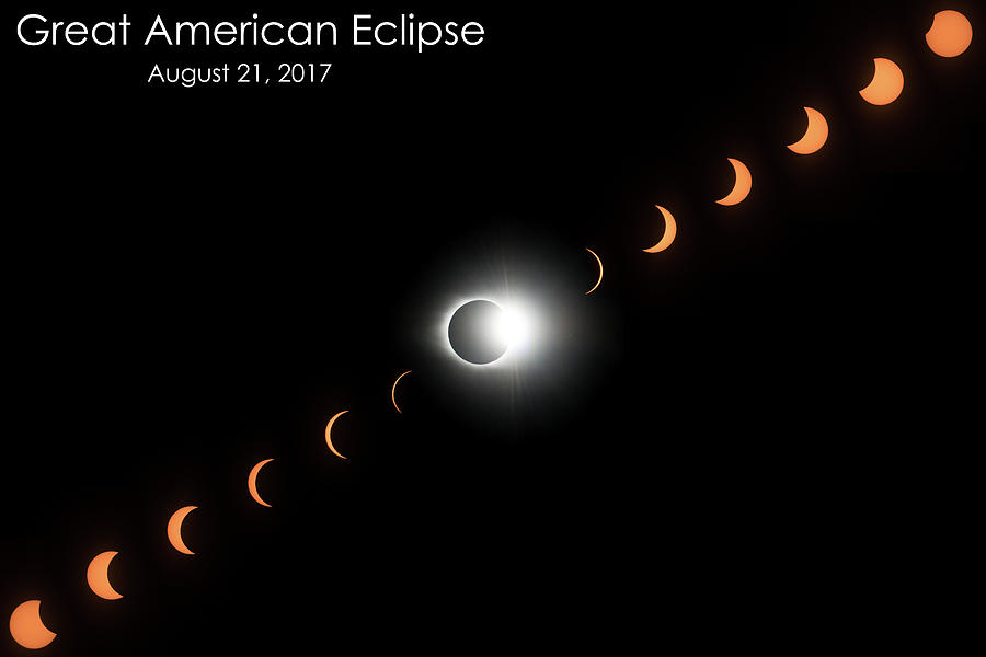 2017 Great American Eclipse, Eastover, South Carolina Photograph by