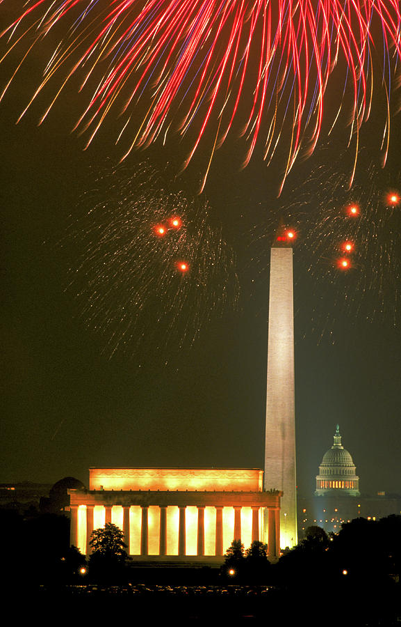 4th Of July In Washington, Dc Photograph