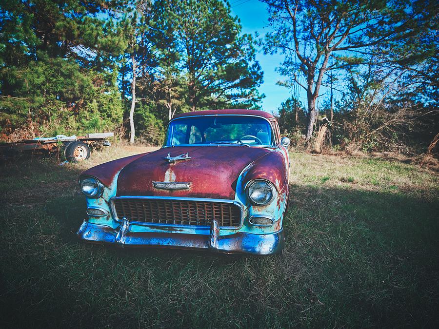 55 Chevy #1 Photograph by Mountain Dreams