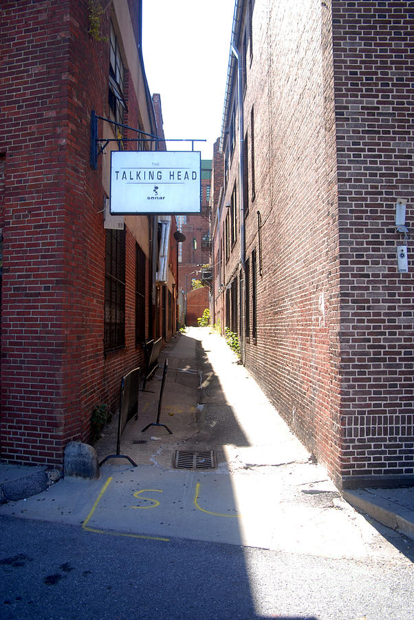 Brick Photograph - Alleyway 4 by Walter Neal