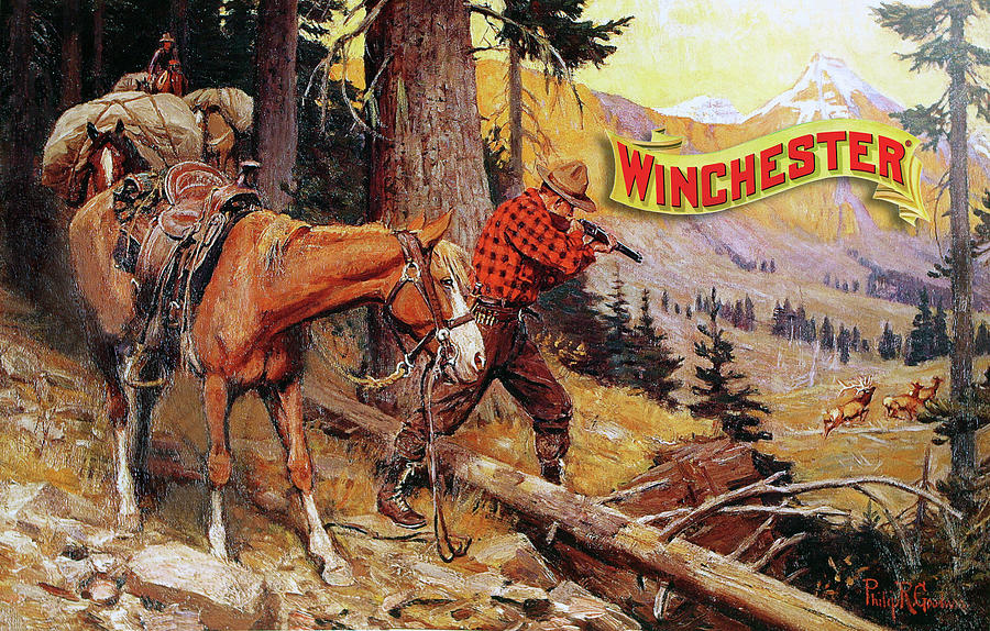 A Chance On The Trail #1 Painting by Philip R Goodwin