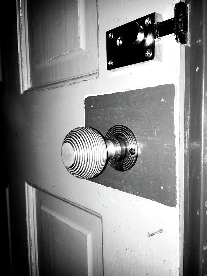 A door handle #1 Photograph by Tom Gowanlock