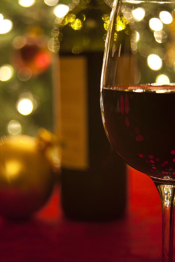 Christmas Photograph - A Drink by the Tree #3 by Andrew Soundarajan